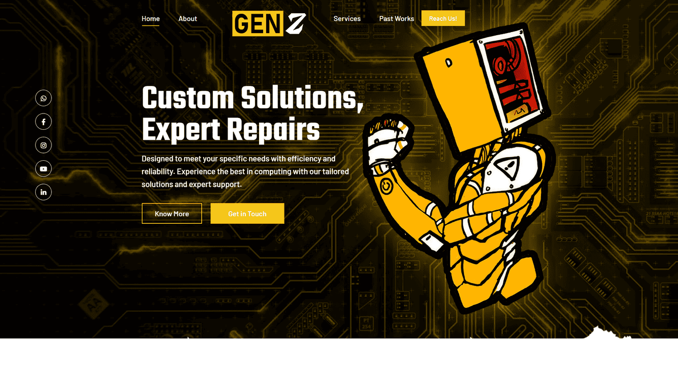 GEN Z Computer is a team of tech enthusiasts delivering innovative and reliable computing solutions.